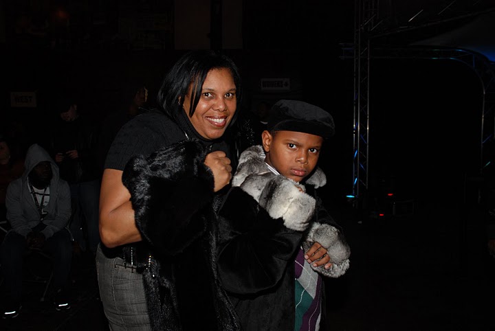ReneeThe Boxing Diva Aiken  and son christion