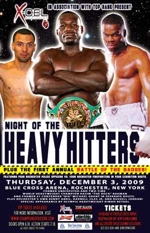 Heavy hitters fight poster