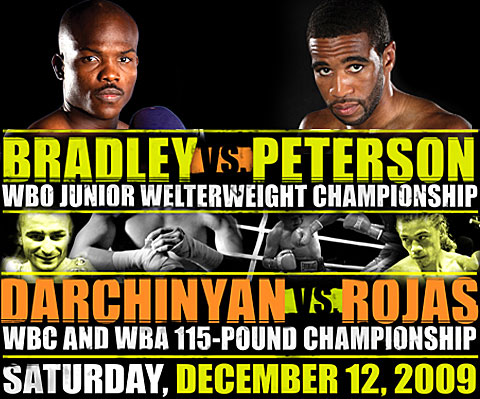 Bradley vs Peterson fight poster